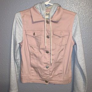 Pink jean jacket